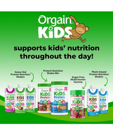 Buy Orgain Kids Sugar Free Multivitamin Gummies - Vegan 50 Superfoods 15 Vitamins Immune Support 60 Gummies for Ages 4+ Mixed Berry - Buy Online on SooperMarket.com