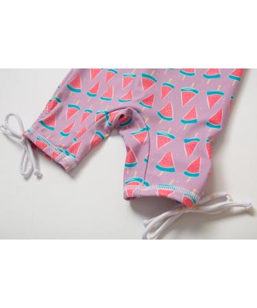 Bonverano Baby Girls UPF 50+ Sunsuit with Sun Cap, Watermelon, 2 Years - Buy Online on SooperMarket.com