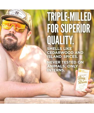Duke Cannon Supply Co. Big Ass Brick of Soap Bar for Men Bay Rum 10 oz (3 Pack) - Citrus Musk Cedarwood Island Spice Scent, Superior Grade, Paraben-Free, All Skin Types - Buy Online on SooperMarket.com