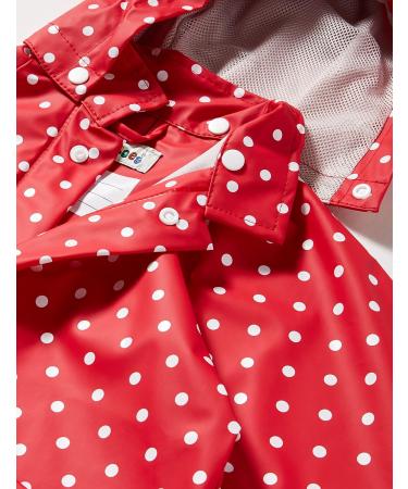 Playshoes Unisex Kid's Red Dots Raincoat - Windproof and Waterproof - Buy Online on SooperMarket.com