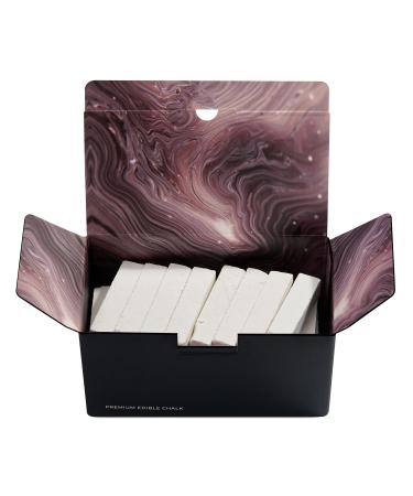Chalkovsky Premium Edible Chalk Box 35oz (1kg) - Natural Chalk for Eating - Crunchy Belgorod Chalk Sticks - Russian Organic Chalk for Bone Strength - Zero Additives, No Impurities - White 35oz (1kg)