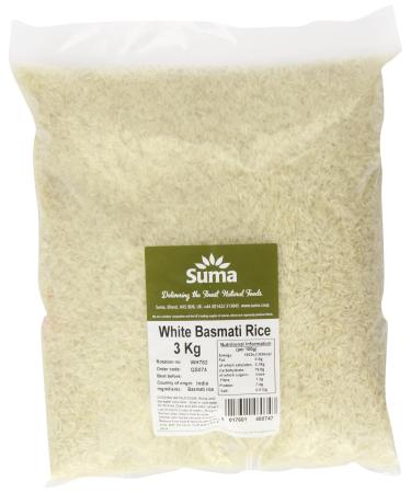 Suma White Basmati Rice 3 kg