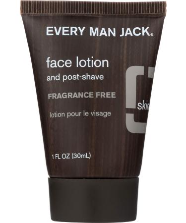 Every Man Jack Lotion Face Unscented 1 Fl Oz