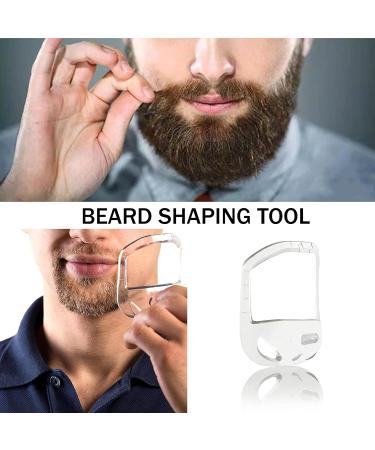 DADYOUPIN Goatee Styling Templates Set - 5 Sizes | Beard Trimming Stencils & Tools for Men's Trendy Goatee Styles - Buy Online on SooperMarket.com