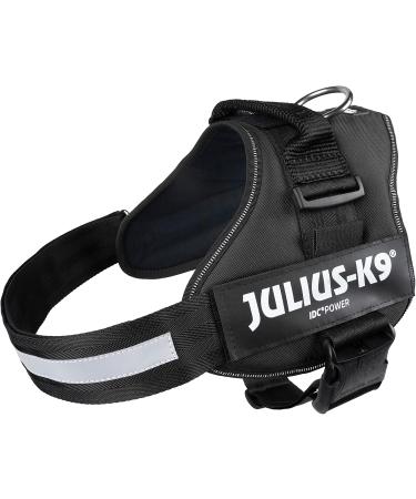 K9 Powerharness - Size L/1 - Durable Black Dog Harness for Large Breeds | International Shipping Available - Buy Online on SooperMarket.com