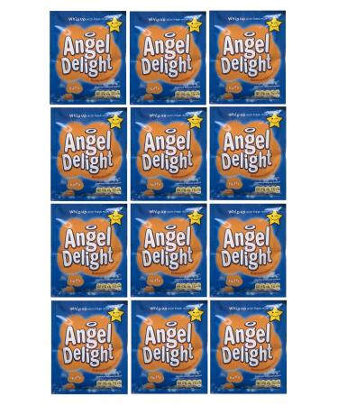 Birds Angel Delight Butterscotch Flavour - 12 x 59gm