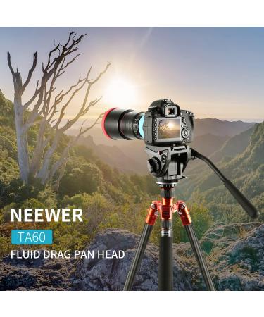 Neewer Heavy Duty Video Camera Tripod Fluid Drag Pan Head - DSLR Video Camcorder Shooting - 11 lbs Capacity - Buy Online on SooperMarket.com