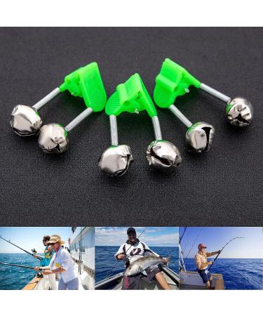40PCS Fishing Rod Alarm Bells with Dual Alert Bells - Loud Sound Bite Indicators for Sea Rods - Buy Online on SooperMarket.com