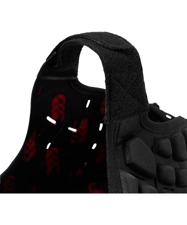 Canterbury CCC Rugby Raze Headguard - Full Coverage Scrum Cap with Soft-Edged Chin Strap - Black - Large - Buy Online on SooperMarket.com