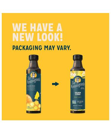 Sir Kensington's Golden Citrus Vinaigrette 8.45 fl oz - Premium Salad Dressing - Buy Online on SooperMarket.com