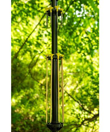 Black Rhino Blowguns Khaos 2 Professional Hunting Blowgun - 4ft .625 Caliber 1-Piece Design with 40-Piece Dart Kit - Anodized Black - Buy Online on SooperMarket.com