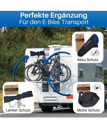 Hilo Sports E-Bike Engine Protective Cover | Universal Fit for Bosch Shimano Brose Yamaha | Waterproof Neoprene Protection for Bicycle Transport - Buy Online on SooperMarket.com