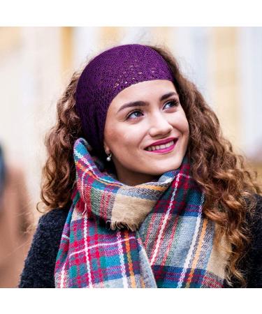 Lace Elastic Headbands Set - 10 Pieces Boho Bandana Hair Accessories for Women and Girls in 10 Colors - Buy Online on SooperMarket.com