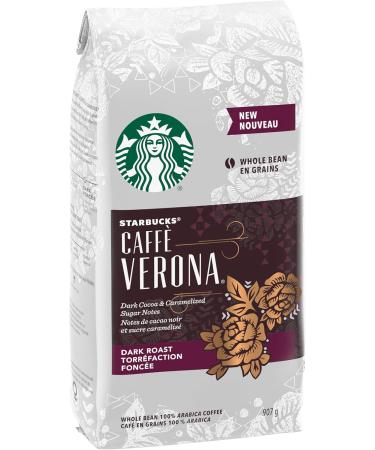 Starbucks Espresso Roast Whole Bean Coffee 907 gram & Caffe Verona Whole Bean Dark Roast Coffee 907 gram Roast Whole Bean Coffee + Dark Roast Coffee - Buy Online on SooperMarket.com