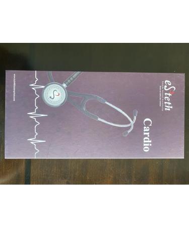eSteth Cardiology Stethoscope - Ultra Sensitive Single Head - Extra Ear Tips & 30" Flexible Tubing - Navy Blue | Professional Medical Equipment - Buy Online on SooperMarket.com