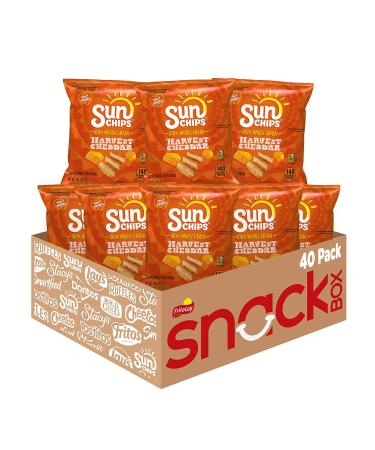 Sunchips Multigrain Harvest Cheddar 1 Ounce (Pack of 40)