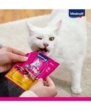 Vita Power Cat Stick Classic - Fleshy Cod & Pollock Cat Treats Sugar-Free Storage Size (10x6 pcs 36g) - Buy Now! - Buy Online on SooperMarket.com