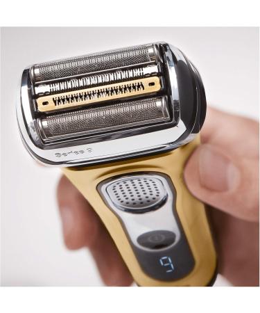 Braun 9299cc Series 9 Men's Electric Beard Trimmer with Blade Cleaning Station and Travel Case Gold Edition - Buy Online on SooperMarket.com