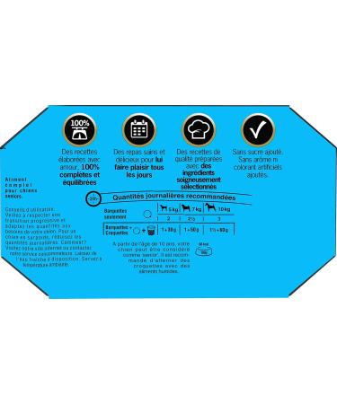 Cesar Pack Bowls 6x4x150g - Gourmet Gel Food for Dogs: Lamb Veal Beef Chicken | 24-Pack - Buy Online on SooperMarket.com