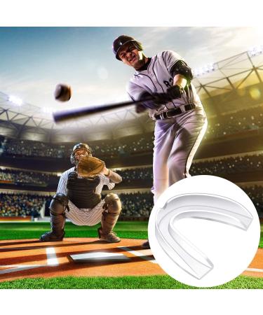 BBTO 20 Pieces Sports Mouth Guards - Transparent Athletic Mouth Guard for Kids and Adults - Buy Online on SooperMarket.com