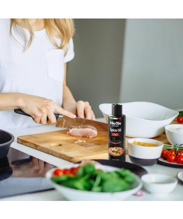 3 x Mioolio Spice Oil - Chilli Oil for Pizza Pasta & More | All-Natural No Artificial Flavors No Palm Fat - Buy Online on SooperMarket.com