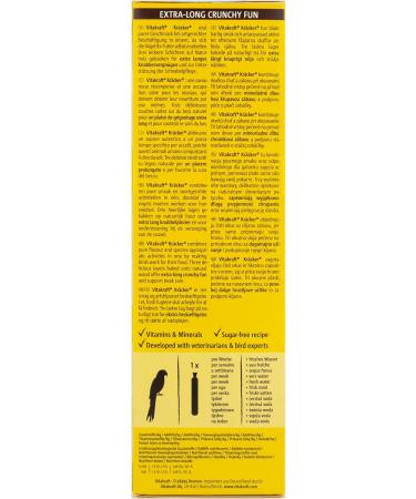 Vita Power Kr cker for Parrots - Honey & Anise Sugar-Free Nibbles (2-Pack) - Buy Online on SooperMarket.com