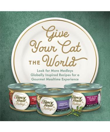 Purina Fancy Feast Gravy Wet Cat Food Variety Pack - Medleys Primavera Collection - 24 Cans x 3 oz - Buy Online on SooperMarket.com