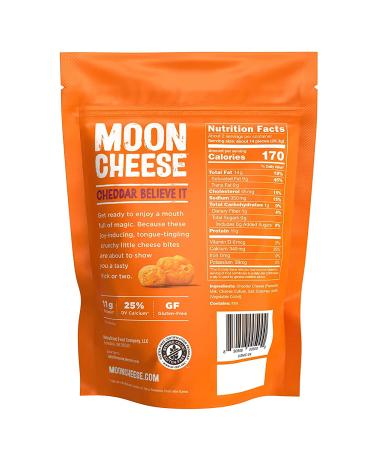 Moon Cheese Cheddar - 2 oz | 100% Natural Cheese Snack - Buy Online on SooperMarket.com