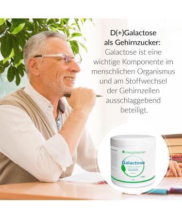 Highly Pure D-Galactose Powder 500g | 4-Month Supply | EnergyBalance Quality from Switzerland | Brain Sugar - Buy Online on SooperMarket.com