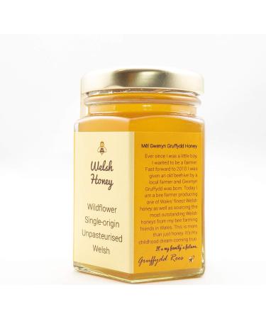 M l Gwenyn Gruffydd Local 100% Pure Natural Welsh British Blossom Unpasteurised Honey 142g Directly from Beekeeper - Buy Online on SooperMarket.com