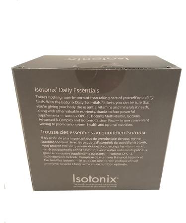 Isotonix Daily Essentials Packets OPC-3 Multivitamin Advanced B-Complex Calcium Plus Maintains Healthy Skin Helps the Development and Maintenance of Bones Cartilage Teeth and Gums Market America (30 Packets) - Buy Online on SooperMarket.com