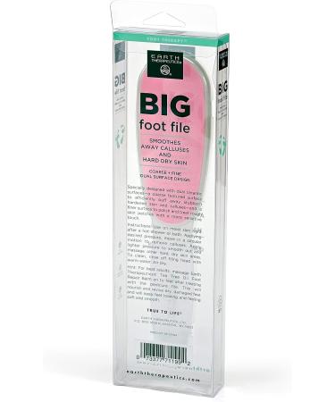 Earth Therapeutics BIG Ceramic Foot File - Dual Sided for Smoother Feet - Buy Online on SooperMarket.com