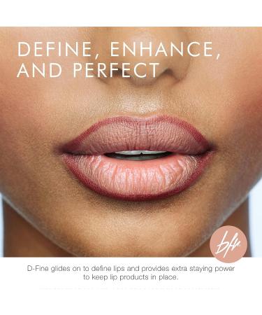 Beauty For Real D-Fine Lip Liner Pencil in Neutral Deep - Long-Wear Universal Shade for Perfect Lip Shape - Creamy Texture, No Sharpener Needed - 0.012 oz - Buy Online on SooperMarket.com