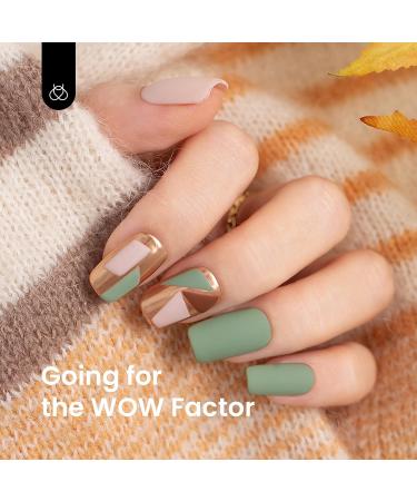 Beetles Sage Green Gel Polish 15mL - DIY Nail Art Soak Off UV LED Manicure Salon - 1 Pcs - Buy Online on SooperMarket.com