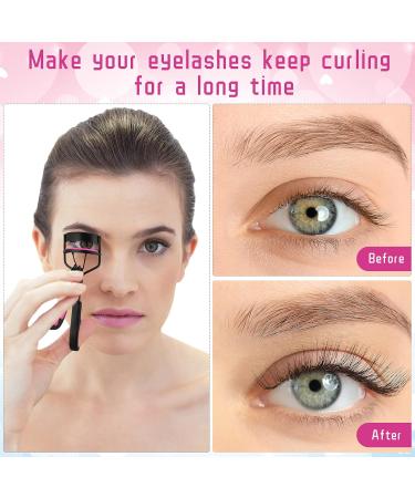 14 Pieces Eyelash Curler Kit Eyelash Comb Eyebrow Brush Eyelash Tweezers False Eyelashes Applicator Tool Eyebrow Trimmer Silicone Refills Pads for Women (Black and Purple)(Black and Purple) As Picture Shown - Buy Online on SooperMarket.com