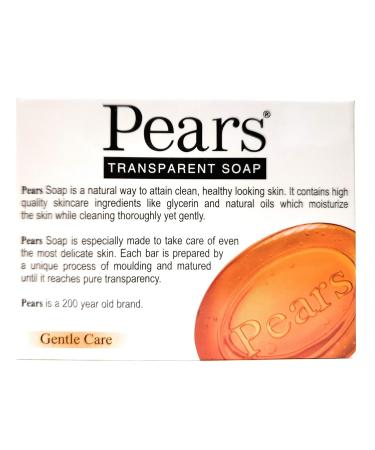 3 Pack Pears Transparent Glycerin Bar Soap 3.5 Oz - Gentle Cleansing Soap - Buy Online on SooperMarket.com