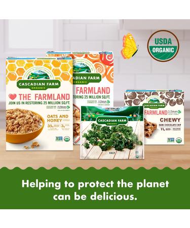 â€œCascadian Farm Organic Oats & Honey Granola Cereal 16 oz - Healthy Breakfastâ€‌ - Buy Online on SooperMarket.com