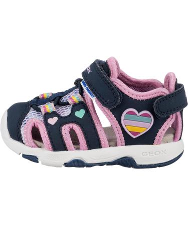 Geox Baby Girl's B Sandal Multy Navy Multicolor | Size 8.5 UK - Buy Online on SooperMarket.com