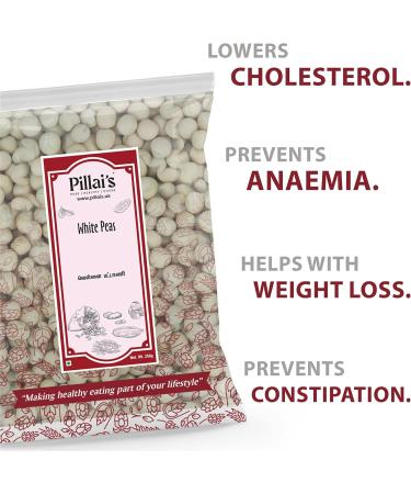 Pillai's White Peas (Whole) - 250 grams - Buy Online on SooperMarket.com