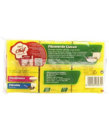 Scotch Brite Classic Fibraverde Sponge Always Maximum Effectiveness Long Lasting - 2+1 Pieces - Buy Online on SooperMarket.com