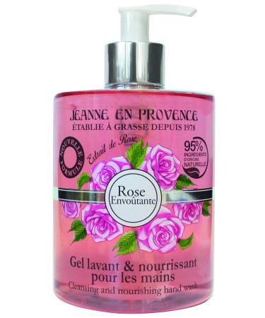 Jeanne en Provence Hand Wash Gel Rose 500 ml