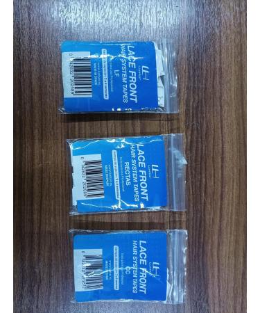 Adhesive Tape for Wigs and Lace Front Prosthetics - Double-Sided and Gentle - High Adhesive Power - Strong and Extra Firm Hold for up to 4 weeks - Straight Contours - 36 Units - LuxHair - Buy Online on SooperMarket.com