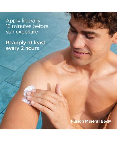 ISDIN Fusion Mineral Body Ultralight SPF 40 - 100% Mineral Sunscreen - Broad Spectrum Protection - 8.5 Fl Oz - International Shipping Available - Buy Online on SooperMarket.com