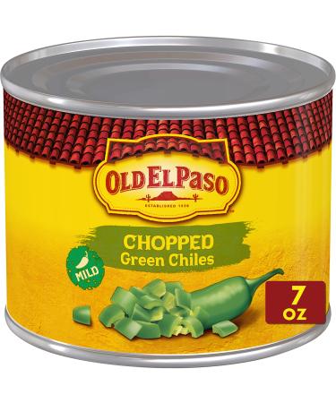 Old El Paso Mild Chopped Green Chiles, 7 oz. (Pack of 24)