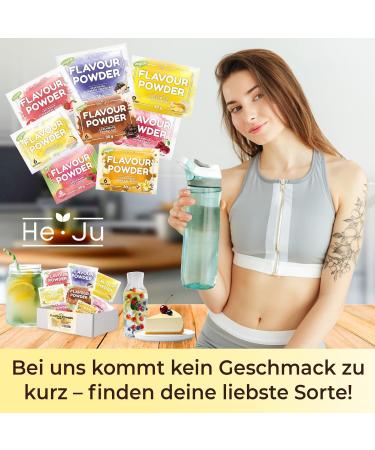 HE-JU Taste Powder Rehearsals Set - 8x30g | Versatile Flavor Varieties & Sweeteners for Food & Drinks | International Shipping - Buy Online on SooperMarket.com