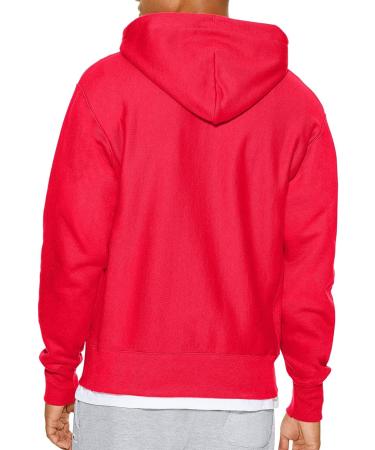 Champion Men's Reverse Weave Full-Zip Hoodie - Black | Drawstring Hoodie Jacket - Buy Online on SooperMarket.com