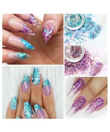 Janolia Amethyst Nail Extension Kit - UV Gel Starter Set with Nail Lamp Base & Top Coat for Perfect Nail Art Design - Buy Online on SooperMarket.com