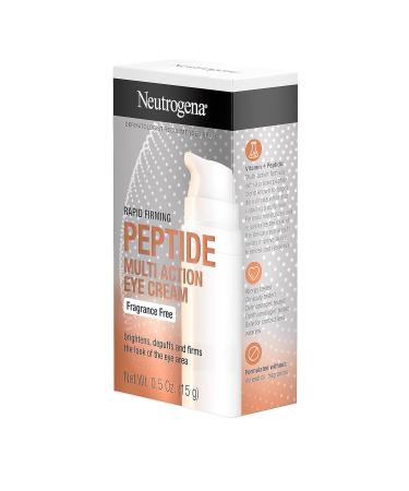 Neutrogena Rapid Firming Peptide Eye Cream - Pack of 4 | Hydrating, Fragrance-Free, & Brightening Formula to Reduce Fine Lines & Puffiness - Buy Online on SooperMarket.com