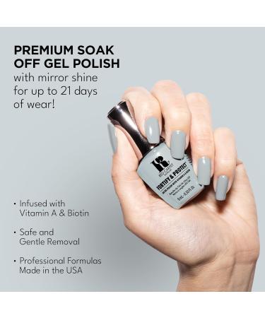 Red Carpet Manicure Fortify & Protect Lightest Blue Cr me Gel Polish for Strong Healthy Nails - Infused with Vitamin A & Biotin - (A New Start) Led Nail Gel Color 0.3 Fl Oz - Buy Online on SooperMarket.com