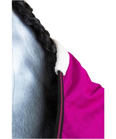 RL24 Weiddecke Winterdecke High Neck 600D - 100g/200g/300g Fill Pink/Black 115cm | International Shipping - Buy Online on SooperMarket.com